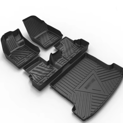 Complete kit — Front and rear mats with boot liner