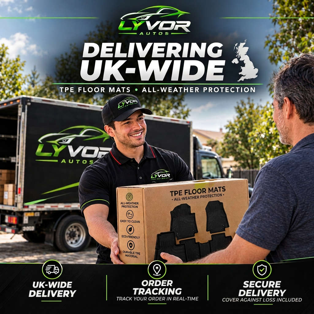 Tracking number and loss cover — tracked UK-wide delivery